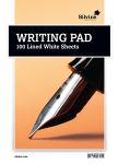 SILVINE LINED WRITING PAD 100 PG (1720)